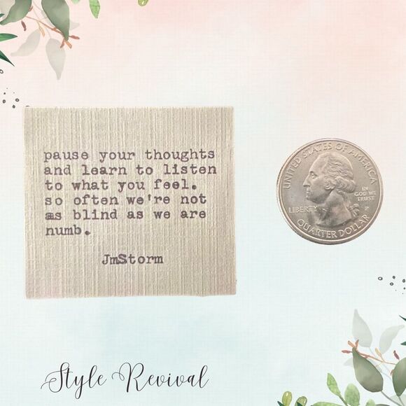 🎉 10/$10 Stickers - Inspiring Celebrity Quote Decal - JmStorm - Picture 2 of 2